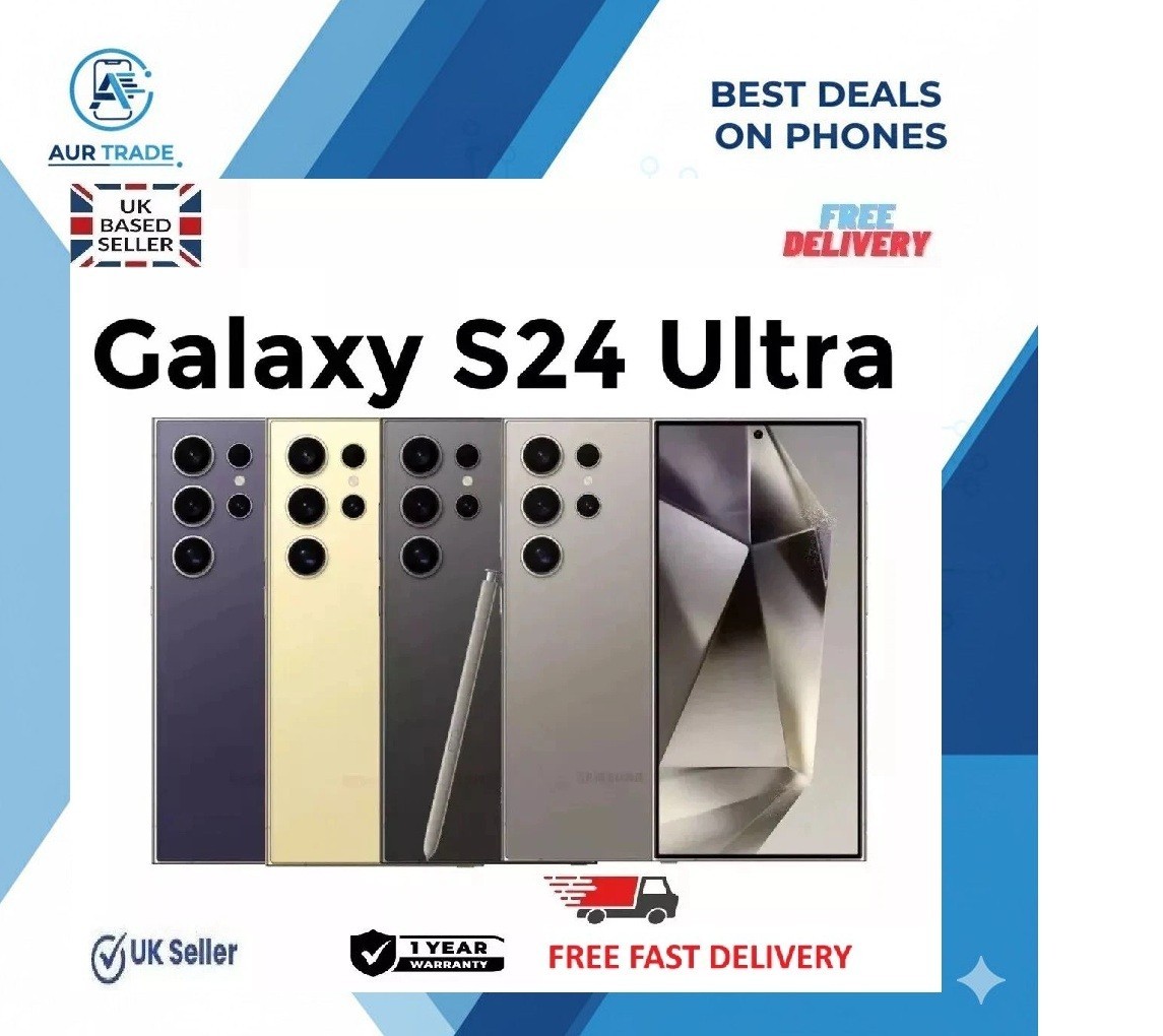 Samsung Galaxy S24 Ultra 5G 256GB Unlocked Smart Phone - PRISTINE