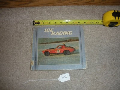 Ice Racing, Dennis Popp, Hardback, Ex-Lib, 1973, Lerner Racing Series, Kid's Bk