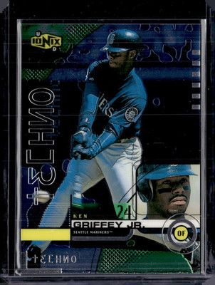 1999 Upper Deck Ionix Techno #R86 Ken Griffey Jr. Seattle Mariners (HOF) NM-MINT