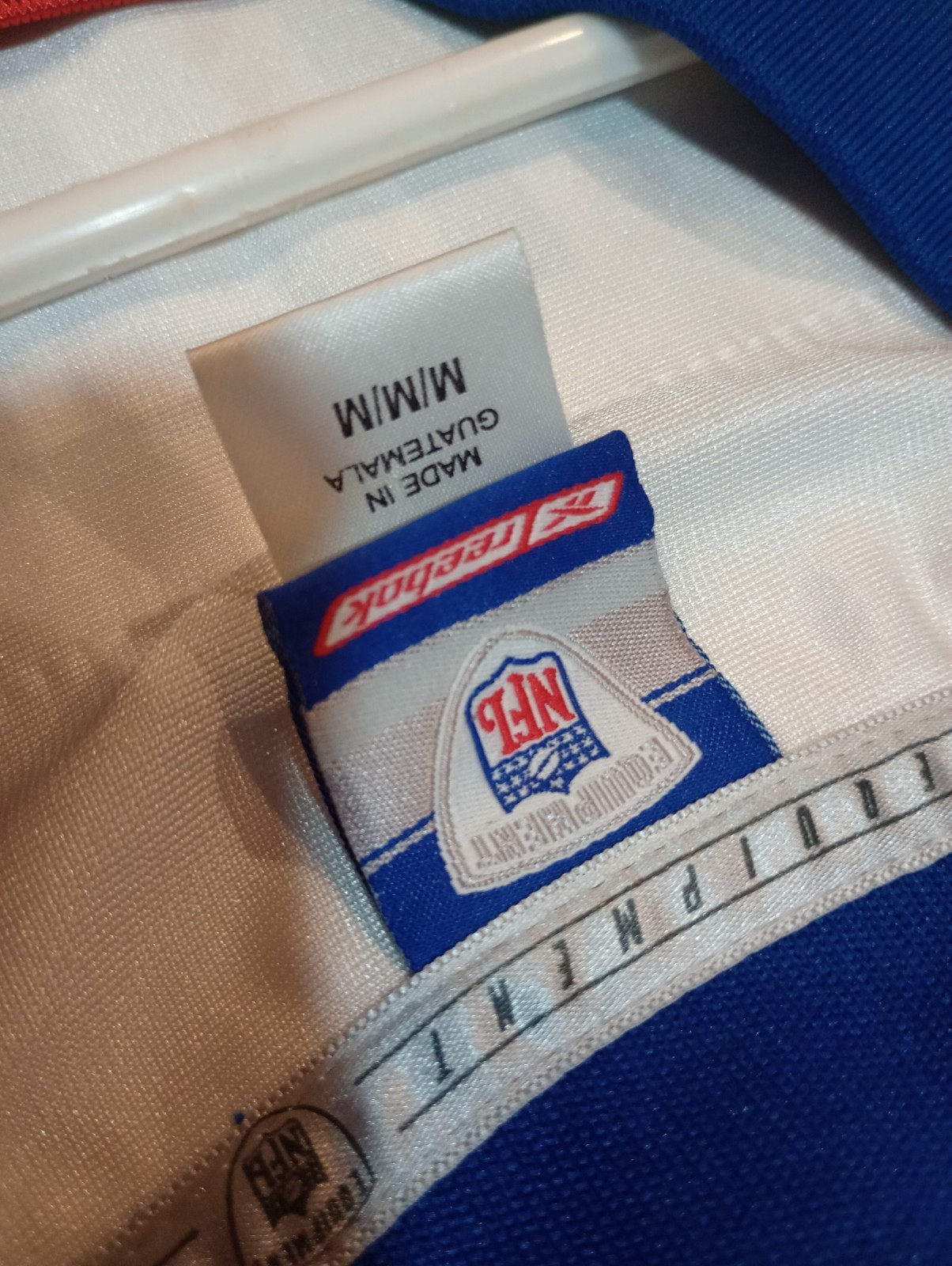 New York Giants Jersey #80 Jeremy Shockey Medium White NFL On Field Equipment  thumbnail 4