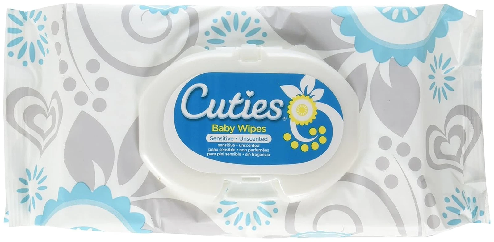 Premium Baby Wipes, Unscented Sensitive, Case/864 (12/72S)