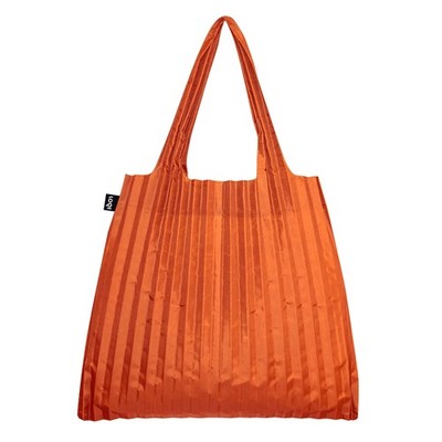 Loqi Pleated Orange Recycled Bag NEU