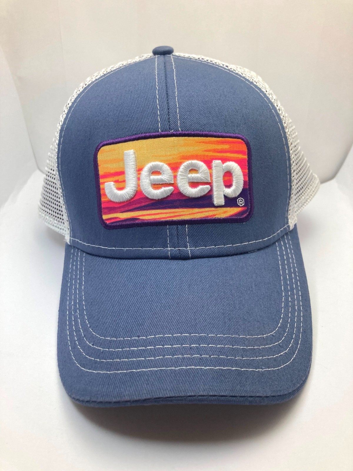 Jeep Sunset Patch Mesh Snapback Hat / Cap JEDCO - image 2