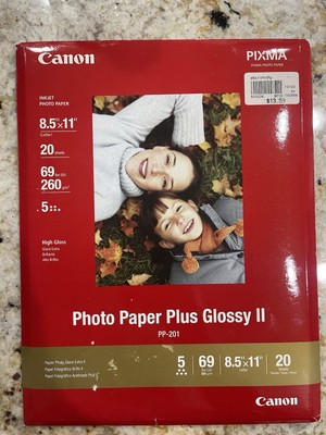 Canon Photo Paper Plus Glossy II - 5''x7'', 20 Sheets (2311B024)