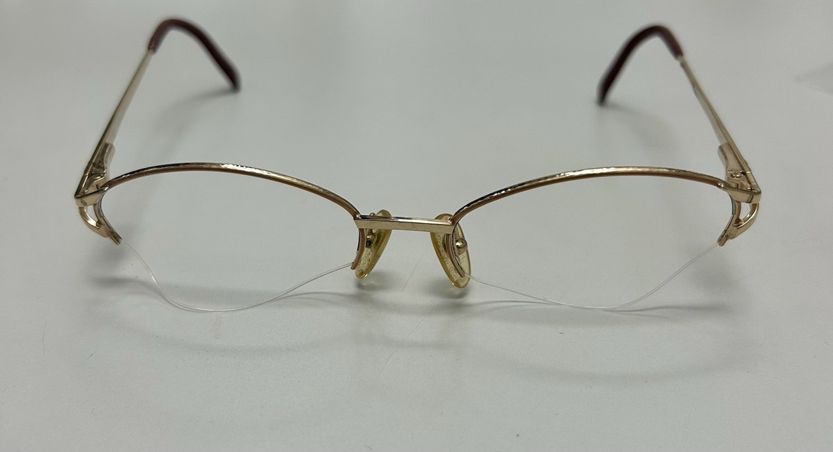 Christian Dior Vintage Glasses Frame Mod CD 2979 70B Gold Metal