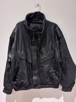 Jasper Leather Mens Jacket Size 102 / Medium Vintage