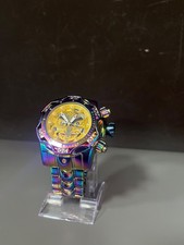 Invicta Limited Edition Chronograph – Rainbow Multicolor – Herren Uhr – Top Zust