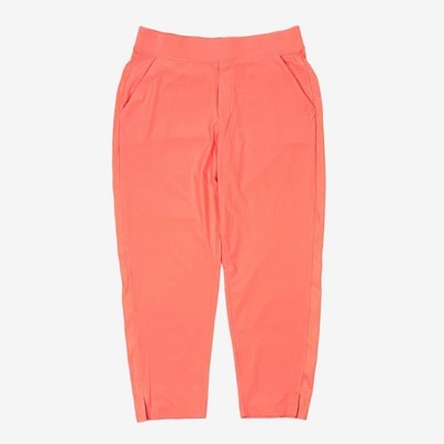 Athleta Brooklyn Mid Rise Ankle Pant Size 12 Sunset Glow Neon Athleisure
