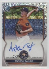 2023 Bowman Chrome Prospect Speckle Refractor 128/299 Andrew Taylor Auto 1qr0