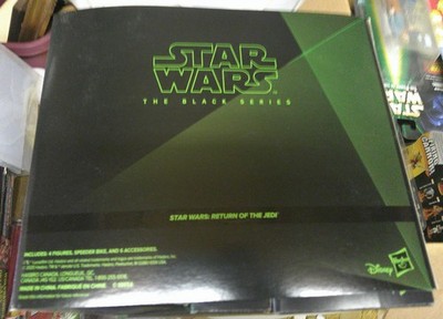 Star Wars Black Series Heroes Of Endor Paploo Ewok Speeder Luke Leia SDCC 2020