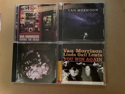 VAN MORRISON - Lot of 4 CD's: Magic time, Enlightenment, Down the road, You win