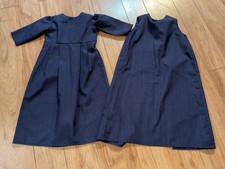 Amish Two Piece Girl Dress Outfit. Found In Ohio's Amish Country Navy Blue
