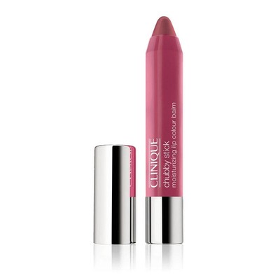 CLINIQUE Chubby Stick Moisturizing Lip Colour Balm in ''SUPER STRAWBERRY'' Full Sz