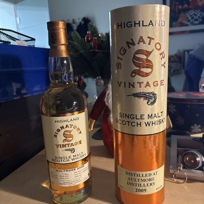 Aultmore 10 Jahre - 2009, Signatory Vintage, 43 %, Single Malt Whisky