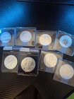 Lot of 8 x 1oz .999 Silver Coins - 2023 American Silver Eagles + Mixed Bullion