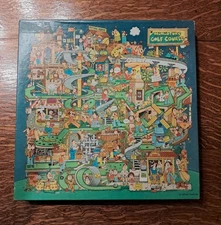 A Short Round of Golf - Springbok Puzzle - 500 pieces - Complete - 80s Vintage 