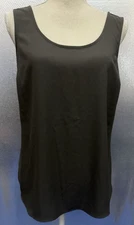 Daily Ritual Tank Top Womens Sz 10 Dark Gray Lightweight Summer Active