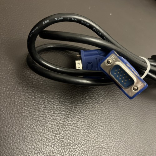 VGA / SVGA 15 Pin PC Computer Monitor LCD Extension Cable Male to Male - Picture 2 of 6