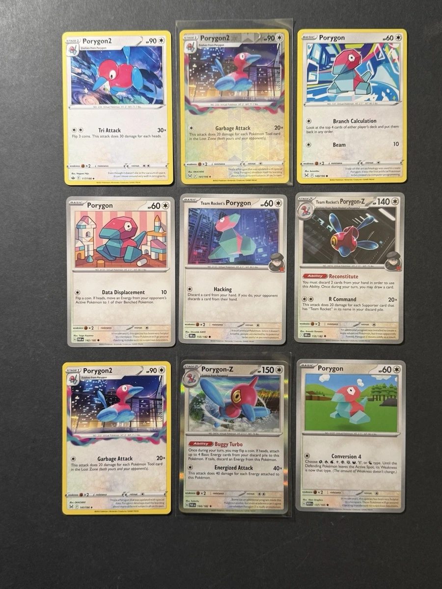 Porygon In Pokémon Individual Trading Cards for sale | eBay