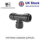 JOHN GUEST 12MM SPEEDFIT FITTINGS 12MM JG PUSHFIT. EQUAL TEE PM0212E WS1202