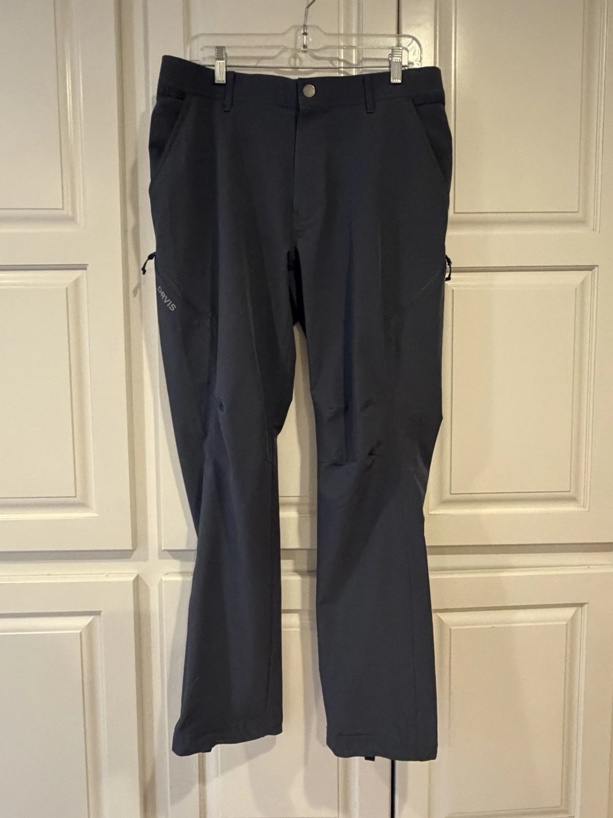 Orvis Pro Pants Men’s 34x30 Performance Fishing Outdoors Articulated Knee Gray