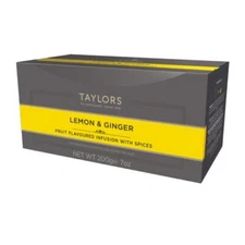 Taylors of Harrogate Lemon & Ginger Herbal Tea, 100 Count (Pack of 1) 