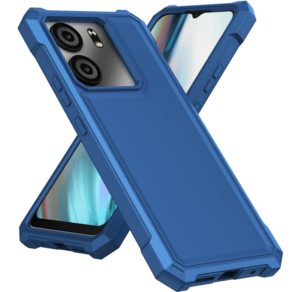 Funda para BLU View 5 / View 5 PRO 2 Capas Protección Esquinas TPU Parachoques Cubierta Foto 4 de 4