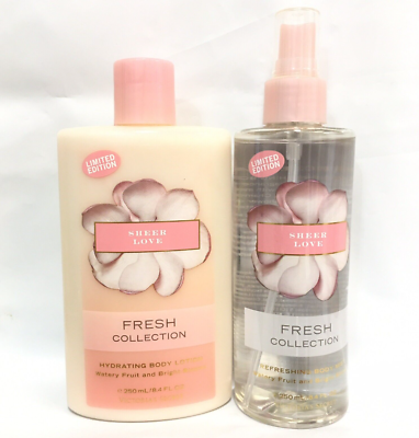 Victoria Secret Garden Fresh Collection Sheer Love Lotion Mist