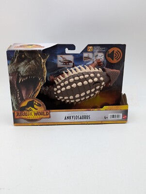 ANKYLOSAURUS Jurassic Park World NEW Figure Dinosaur ROAR STRIKERS Dominion 2021