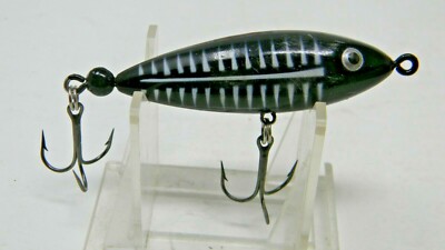 Torpedo Style Lure - Black/Silver - 3 1/4'' - Unbranded