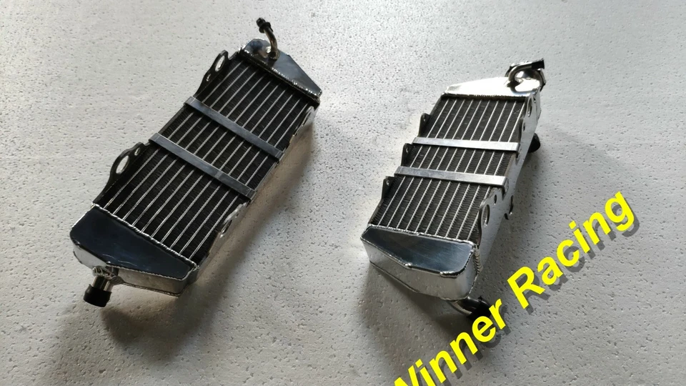 Radiador de aluminio L&R Husqvarna WR125/WR 250/WR360 1992-1994 92 93 94 Foto 4 de 4