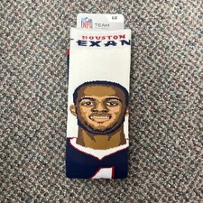 For Bare Feet - Houston Texans Selfie Socks Men's Large - Deshaun Watson #4