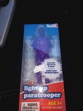 Throwing Parachute Glowing Army Man Paratrooper Light Toy Light-Up Toy Figure