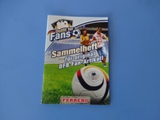Fußball Sammelheft Ferrero / WM 2006 / Outfit for Fans / unbenützt