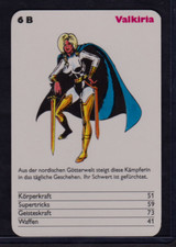 1977 German VALKYRIE/Valkiria Marvel Superheroes Card EX/NM+ None Graded by PSA