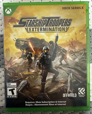 Starship Troopers: Extermination (XBOX Series X) Like New just not sealed