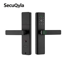 SecuQyla Fingerprint Door Lock Password Card Fingerprint Key TT/Tuya App