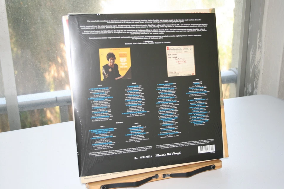 Aretha Franklin - The Electrifying Aretha Franklin / A Bit Of Soul Vinyl Record - Image 2 of 3