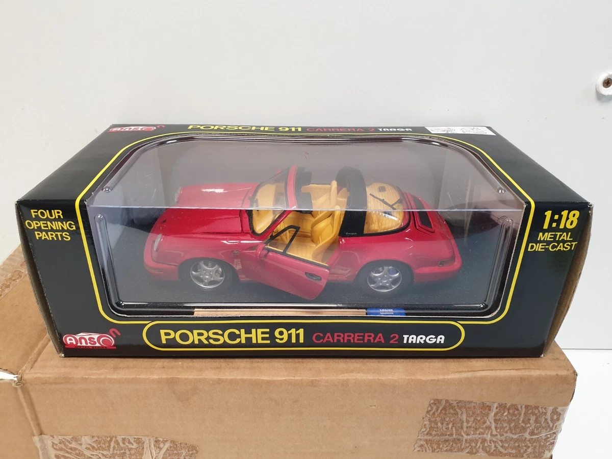 Porsche 911 GT2 Noire Anson 1/18 - Modèle Réduit Die-cast Collection