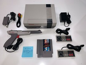 NES Nintendo System Console, New 72 Pin, Zapper, Super Mario Bros / Duck Hunt!