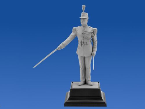 French republican guard officer ICM 16004 Plastic model kit figures Scale 1:16 - Picture 8 of 10