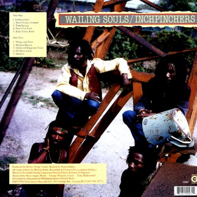 その他 LP Wailing Souls Inchpinchers GREL47 Greensleeves /00230 Wailing Souls – Inchpinchers – Vinyl (LP, Album), 1983 [r557149