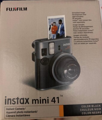 Fujifilm Instax Mini 41 Instant Film Camera, Auto Exposure, Ultra Compact & Chic