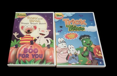 Trick Or TREEHOUSE DVD Lot HALLOWEEN PARTY Toopy Binoo Franklin