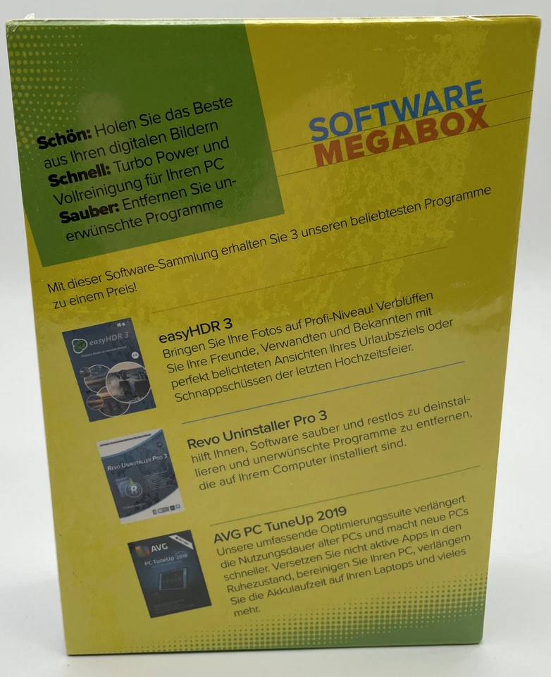Megabox je 1 PC 1 Jahr PC Software NEU - Bild 2 von 3