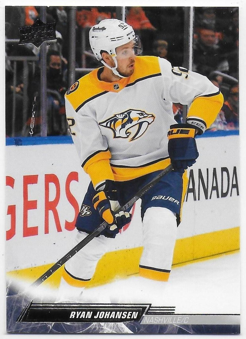 2022-23 Upper Deck #103 Ryan Johansen - Nashville Predators
