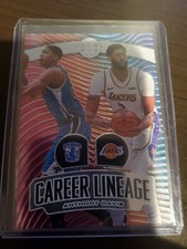2019-20 Panini Illusions Basketball Career Lineage ANTHONY DAVIS Insert #21