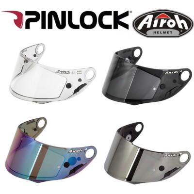 Airoh GP500 Motorcycle Helmet Visor Anti-Fog Pinlock Ready Clear Smoke