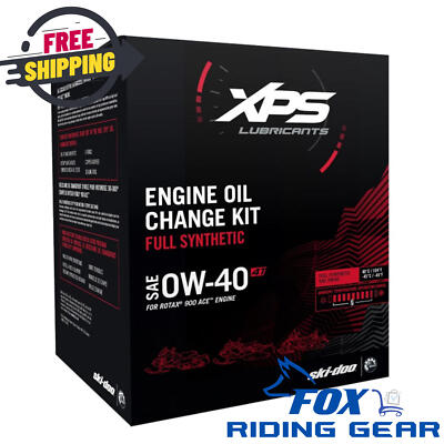 Ski-Doo OEM 4T 0W-40 Synthetic Oil Change Kit Rotax 900 ACE 9779254 Snowmobile