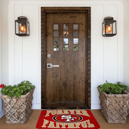Forever Faithful San Francisco 49ers Carpet 16*24in Floor Mat Decorative - Bild 4 von 8